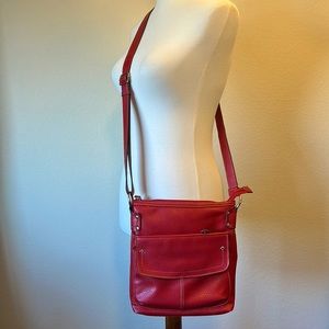 Mondani Red Crossbody Purse Bag